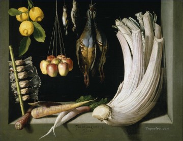 Naturaleza muerta Painting - Juego Aves Verduras y Frutas realismo naturaleza muerta